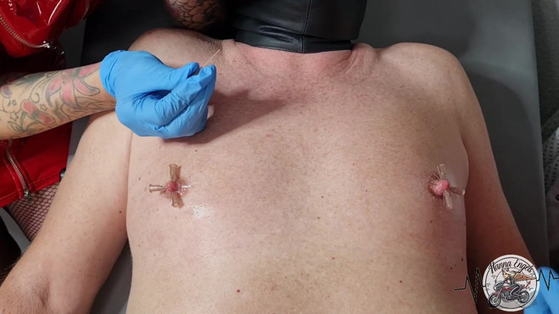 Hanna Engels: Hanna Engelss - Nipple Stimulation Through the Needle