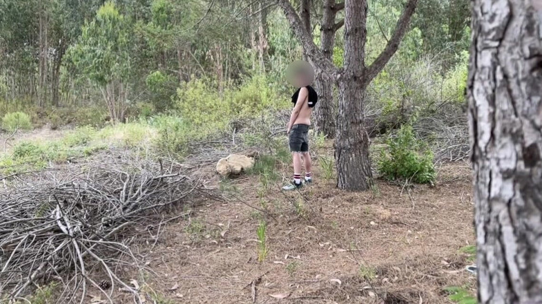 AmateurMates: Amatoare excitată Twink de croazieră pentru sex în pădure Founds o...