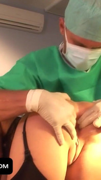 An Anal Medical Exam at the Hospital