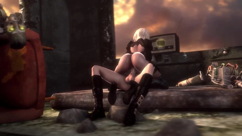 Velvixian 3D: Horny Yorha 2B