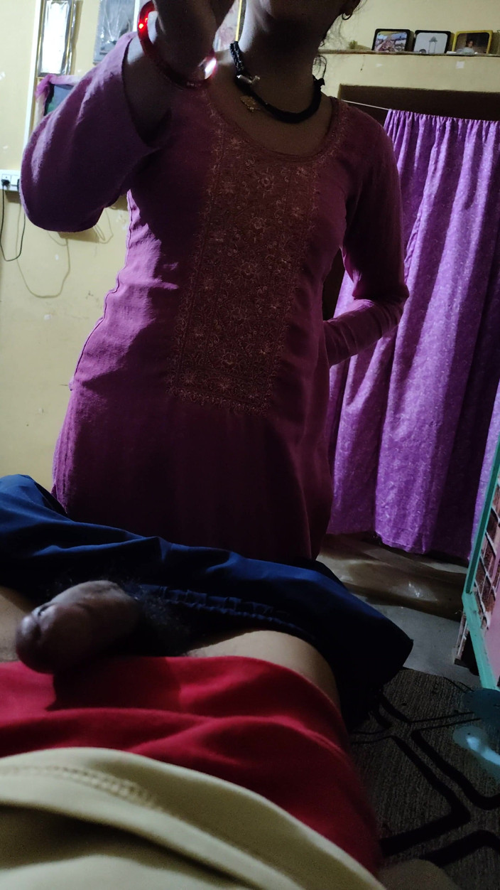 sashaa: Gadis desa india lagi asik nyepong kontol pacarnya