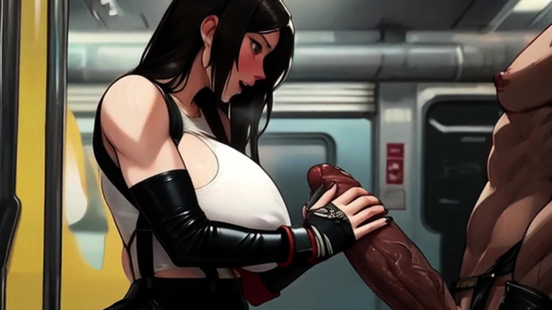 Spicy Toons: Tifa thích đi tàu midgar