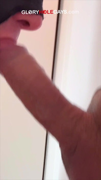 Straight and Curious - 8-shot Cum Explosion at the Gloryhole