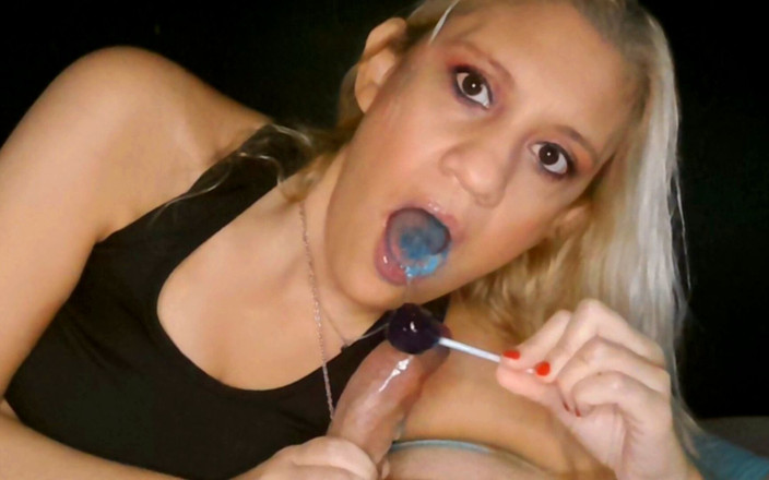My sweet milfs: 08 Gorgeous Blonde Sucks Caramel Cock Part 2 - Marian