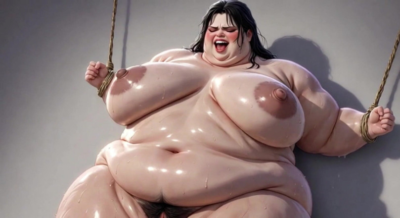 YOUR BEST FANTASY: Obese SSBBW Bound Tight - Extremely Aroused &amp; Begging for Cock