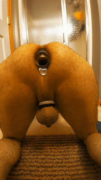 Hollow Buttplug Gapes My Asshole Open