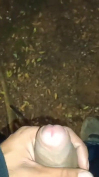 Chupé la polla de mi amigo en la plaza y follamos al aire libre