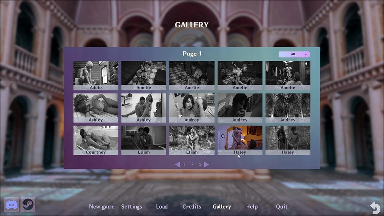 LewdArcade: Lust 아카데미 시즌 3 갤러리 [05부] 포르노 게임 플레이 [18+] 스토리 중심의 3D 비주얼 소설 게임