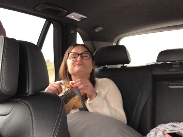 German MILF Makes Camshow on the Highway (Texas Patti)