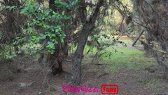 Riderqueen BBW Step Mom Latina Ebony: Riderqueen ensam, utomhus, fanvideor