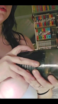 Lexi Gets Dan a Gift... and Makes Him Cum!