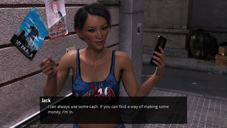 Dirty GamesXxX: A man for all: sloppy blowjob in a back alley -...