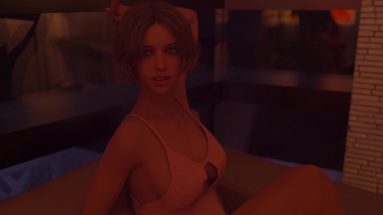 3D Cartoon Porn: My Pleasure 46 - Julian faz massagem no ombro de Cassandra e...