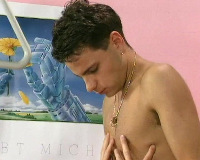 90s Gay VIntage Rough: Cazzo duro che chiava un buco desideroso # 1