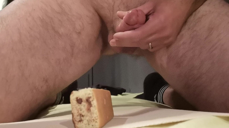 Cicci77: Cicci77 förbereder frukost med spermipan &amp;ciock