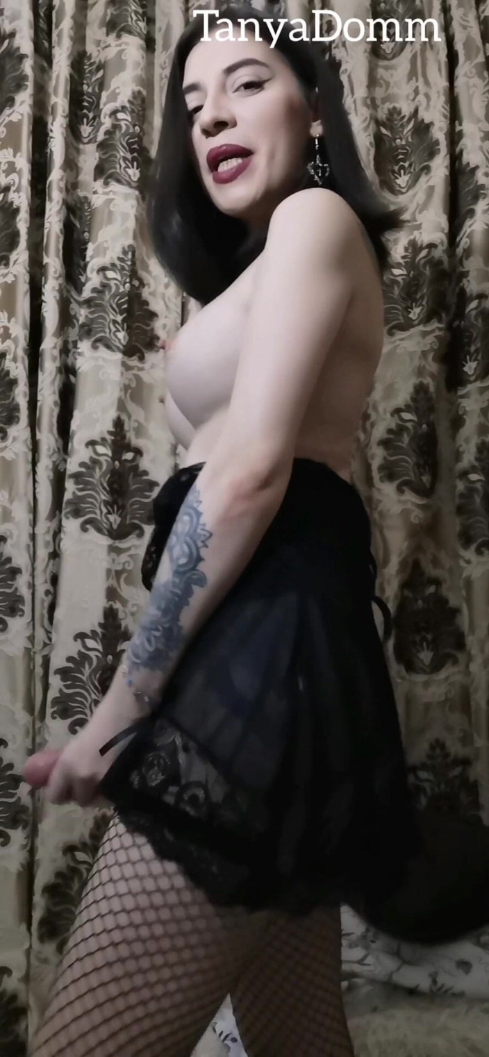 TanyaDomm: Get on Your Knees, I Wanna Push My Cock Down...