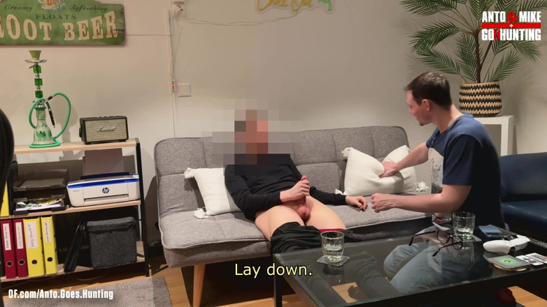 AntoGoesHunting: Curious Technician Invited Back to Get His Cock Sucked Again