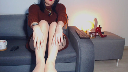 LegsOnHeels: 흑인 대물 자지 따먹기