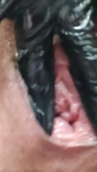 Primo piano fisting figa fino all'orgasmo