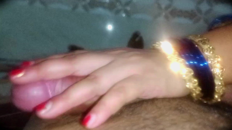 Zyan_rocky: First Newly Married Hot Bhabhi Sucking and Hand Job