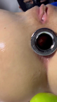 Hiburan anal yang lucu