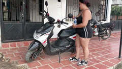 ROUS: Nach dem training begrüßt mir mein stiefbrust, dass seine milch...