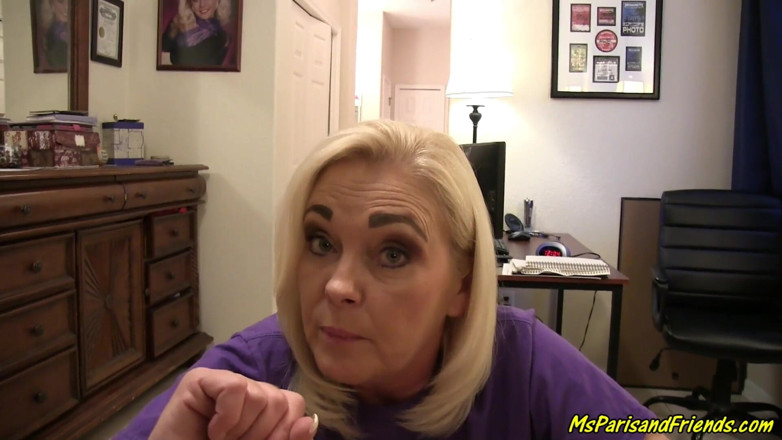 Ms Paris and Friends: Stepmommy Teaches Stepson How to Jerk His Cock