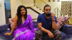 Abu: Honey desi bhabhi 穿着纱丽服变得