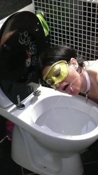 Slave Slut Mouth Served as a Toilet