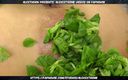 Alexextreme: Hotkinkyjo приймає тонни зелених листків в її дупу, фістинг і анальний пролапс