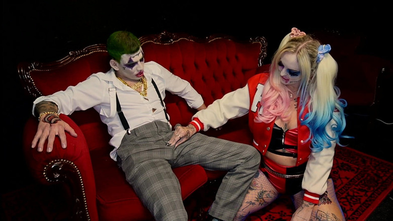 Gigi Patsy: Harleyquinn &amp; Joker sensuele ruige neukpartij