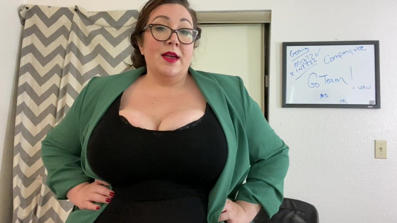 cutejayne: POV Busty BBW Coworker Fuck