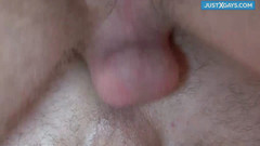 Just x gays: Kompilace creampie bez sedla