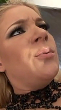 Blonde Slut Must Have Hurt Getting Fucked in the Ass by This Huge Black Cock