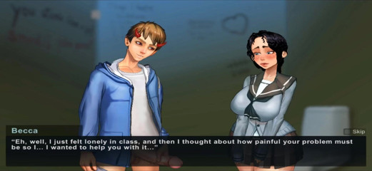 Hentai World: Taffy tales jerk with teen in college
