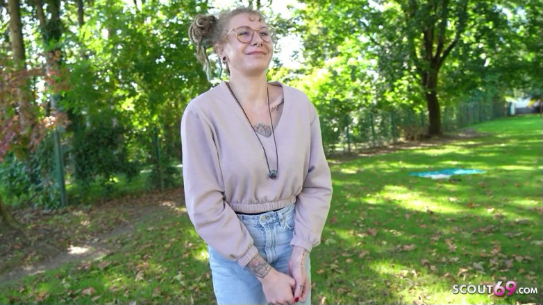German Scout: German Scout - First Anal Creampie Sex for Tiny Teen Julia...