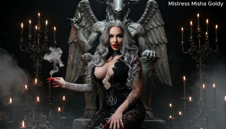 Goddess Misha Goldy: Beynini bekarken beni düzgün kokla, kaybeden.