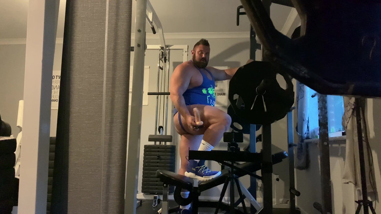 Jack stacked: Kongkek dildo dubur di gim