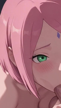 Sakura Mencuba Dubur dengan Naruto