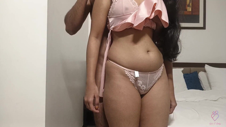 LetsFbaby: Passionate Hard Fuck Before Going Bed