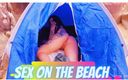 Sexdoll520: Acampar en la playa es bueno, es aún mejor follar...