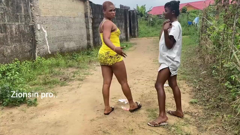 Zion: Naughty African Teen Showcasing Their Asses in Broad Daylight