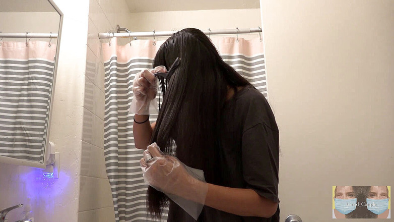 Viva Athena: Black hair dye