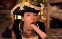 Effy Loweell studio: La sexy pirata effy la rende molto eccitata di succhiare...