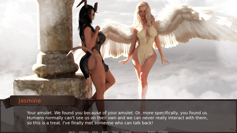 3D Cartoon Porn: Love Season 20 - Alex &amp;nova busca por blue flower &amp;dream with angel &amp;demon