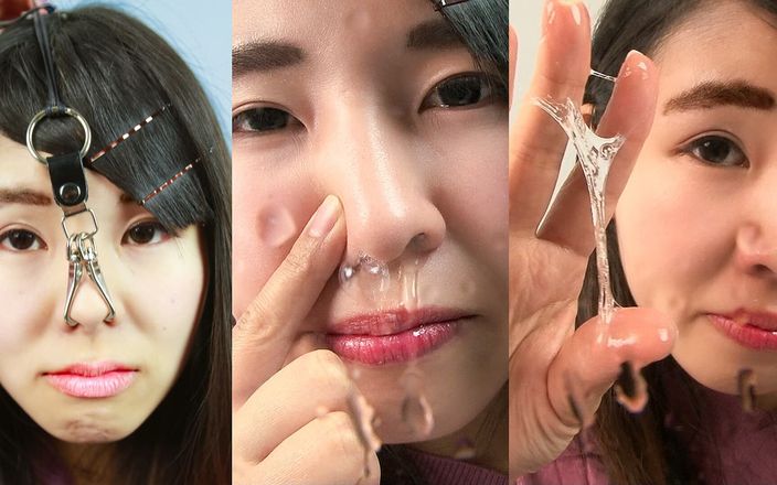 Japan Fetish Fusion: Nasal-fetisch, platz von spektakulärer sneeze mit amateur, Asami