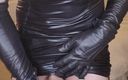 Jessica XD: JessicaXD - показывает свое платье с мокрым зеркалом