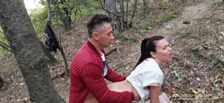 Mugur's World: Outdoor threesome with Gina Gerson and Verona Sky