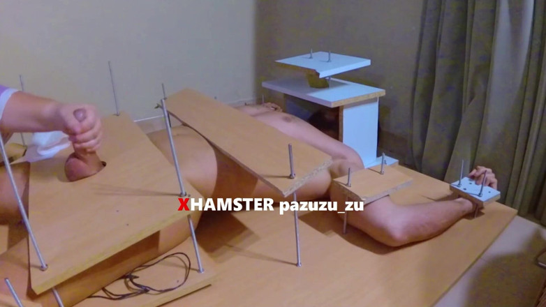 Pazuzu_zu: Amateur femdom handjob. Big ruined orgasm + post orgasm
