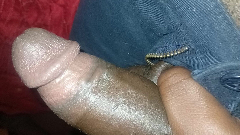 Lihlemandisi: Lihle Mandisi Alone with His Pip, Stroking It Till It...